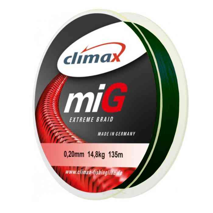Купить Купить Шнур Climax miG BRAID NG (gray-green) 0.08 (connected)