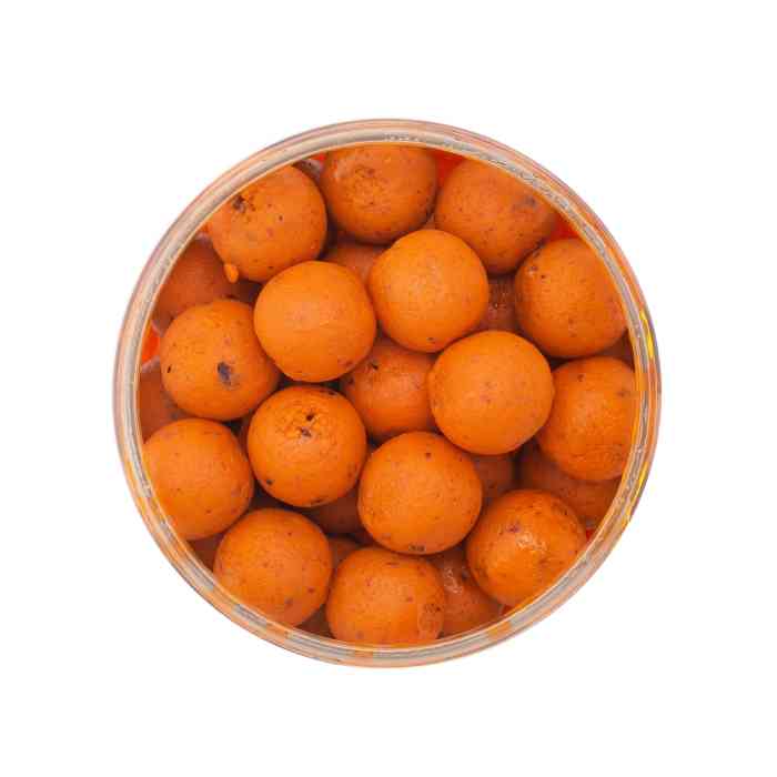 Насадочные бойлы MINENKO MANDARINE 20мм (варёные в дипе)