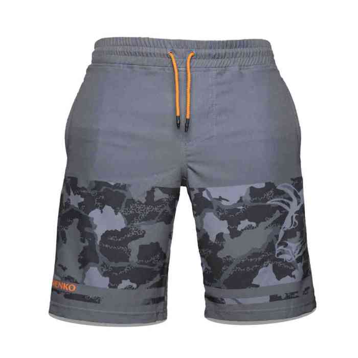 Шорты на резинке Graphite black camo (M)