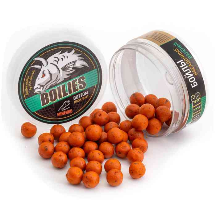 Насадочные бойлы MINENKO ORANGE PLUM 14мм (варёные)