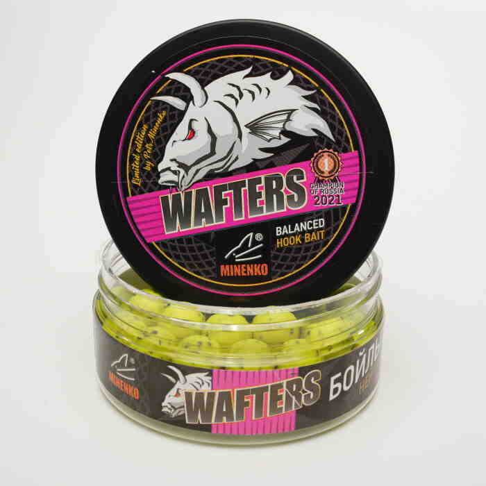 Купить Купить Бойлы нейтральной плавучести WAFTERS PRO FLUO PINEAPPLE (АНАНАС ) 12ММ