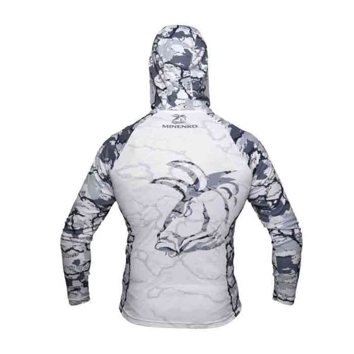 Джерси с капюшоном Graphitе white camo именная L (52-54)