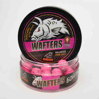 Бойлы нейтральной плавучести WAFTERS PRO FLUO SQUID &amp; OCTOPUS (КАЛЬМАР И ОСЬМИНОГ) 12ММ