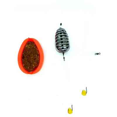 Оснастка № 45 лодочка 65гр крючок 6