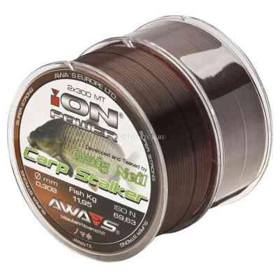 Леска карповая Awa'S ION POWER CRAIG NEIL CARP STALKER 0.309мм