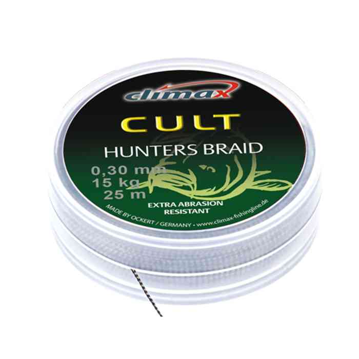 Купить Купить Поводковый материал CULT Hunter's Braid (camou) 25 lbs