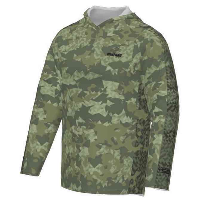 Джерси MINENKO Khaki 23 ExCool с капюшоном (именная)