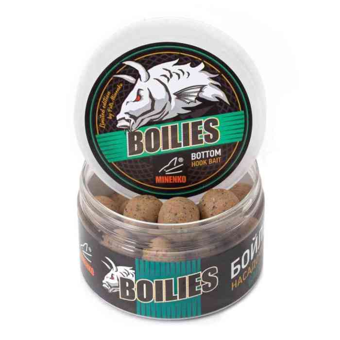 Насадочные бойлы MINENKO ДИКИЙ ЧЕСНОК 20мм (варёные)