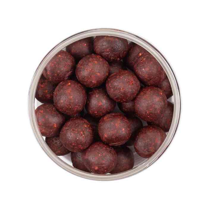 Насадочные бойлы MINENKO STRAWBERRY 24мм (пылящие)