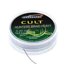 Поводковый материал CULT Heavy HuntersBraid (20 lbs) weed