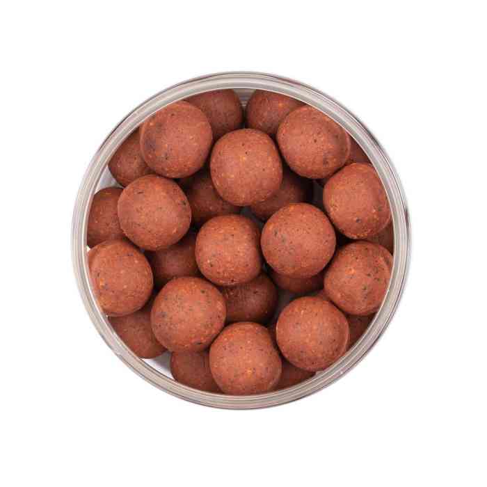 Насадочные бойлы MINENKO CRAB & CHILLI 24мм (пылящие)