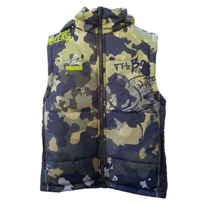 Безрукавка MINENKO CA/RP Green Camou именная XL (56-58)