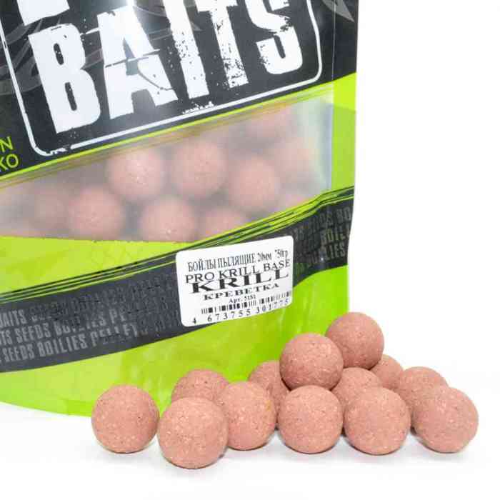 Бойлы пылящие креветка PRO KRILL   д15 мм